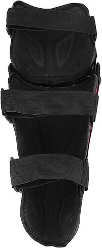 Qiilu black tactical knee and shin pads knee guard Pair of Motorcycle Racing Motocross Knee Pads Guards Protector Protective Gear knee shin guard in Saudi Arabia
