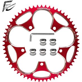 Round Bike Chainring, 130BCD Narrow Wide Single Chain Ring, 38T-60T, for 8-12 Speed Road Bike in Saudi Arabia