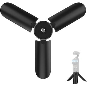 حامل ثلاثي صغير متوافق مع DJI OSMO Pocket 3، حامل جيب محمول ثابت، عصا سيلفي صغيرة محمولة للمكتب مع برغي 1/4 بوصة in Kuwait