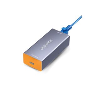 LINOVISION Gigabit 60W POE++ to USB C Converter, Data and Power Through One Cable, IEEE802.3 af/at/bt POE++ to USB Type C with 5V / 9V / 12V / 15V / 20V Output for Notebook, Echo hub, Phone, Tablet in Kuwait