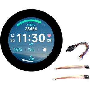 RP2350 2.8inch Round Touch Display Development Board, 480x480, Based On RP2350B Dual-Core & Dual-Architecture Microcontroller, RGB Interface, Multiple Peripheral Interfaces via GPIO, UART, I2C, etc in Saudi Arabia