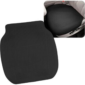 SANRILY 2Pcs Comfortable Car Seat Covers for Driving PU Leather Seat Cushion Summer Thin and Breathable Seat Pillow for Car,Truck, Office, Wheelchair Orange in Saudi Arabia