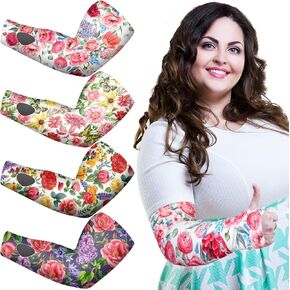 أكمام ذراع للمزارعين بحجم كبير مع فتحة إبهام للحماية من أشعة الشمس فوق البنفسجية للبالغين in Kuwait