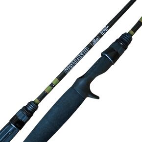 Old 18 Ultra-Light Casting Rod - USA Made BFS Rod - 40 Ton Graphite Blank with EVA Grip, D-1 Sea Guides gs - Premium One-Piece Fishing Pole for Precision Anglers in Kuwait
