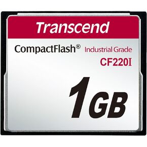 Transcend 1GB نطاق درجة الحرارة الصناعية CF220I 220X Ultra CompactFlash (SLC) in Kuwait