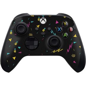 غلاف MIGHTY SKINS متوافق مع وحدة تحكم Xbox Series X وS - Magic Pineapple | غطاء ملتف واقٍ ومتين وفريد ​​من نوعه من الفينيل | سهل التطبيق وتغيير الأنماط | صنع في الولايات المتحدة الأمريكية in Kuwait