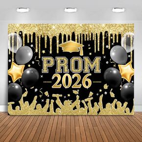 Red and Silver Prom 2025 Graduations Backdrop 7x5ft Class of 2025 تهنئة تخرج الخلفية ديكورات حفلة الحفلات 2025 تهانينا in Saudi Arabia