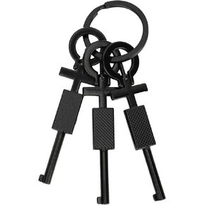 TT TYTX Universal Tactical Handcuff Keys, Standard Issue Law Enforcement, 3 Pack with Key Ring in Kuwait
