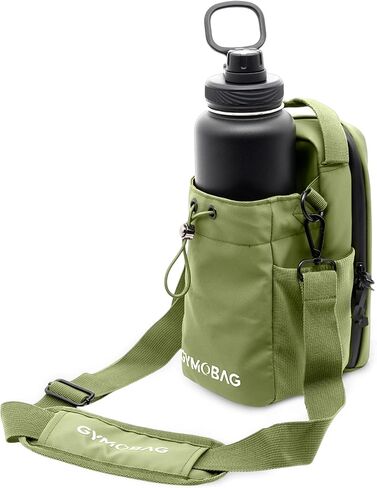 Magnetic Gym Bag Women-Magnetic Water Bottle Holder for Gym-Magnet Bag- Small Waterproof Crossbody Sling for Men&Women with AirTag Pocket-Strong Magnets-Bottle&Phone Holder-Ideal for Travel in Saudi Arabia