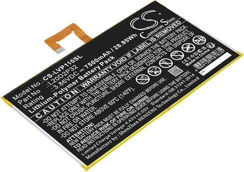 7500mAh Battery Replacement for LE Tab P11 Tab P11 5G TB-J607Z TB-J606F L20D2P32 (3.86V) in Kuwait