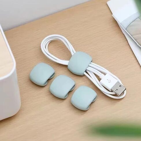 Cable Organizer Clips, Multi-Functional Line Finishing Buckles for Charging Cables, Earphones, and Travel Cable Management in Saudi Arabia