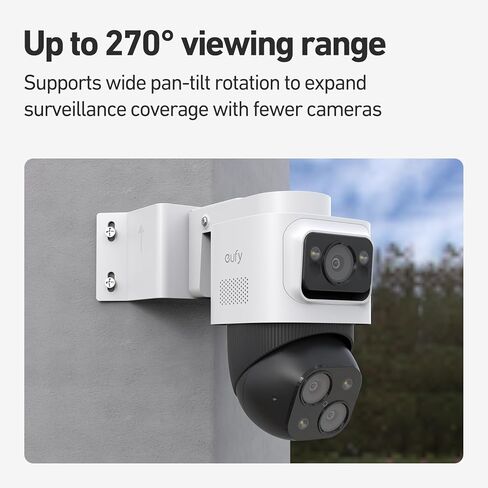 Holicfun حامل زاوية على الحائط لـ Eufy PoE Bullet-PTZ Cam S4 وeufyCam S4 in Saudi Arabia