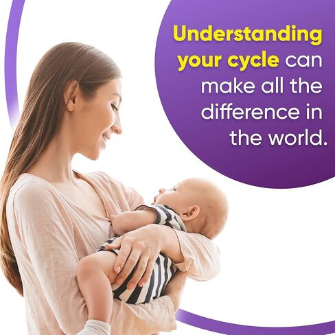 شرائط اختبار الإباضة LH فائقة الدقة - توقع فترة الخصوبة مع تتبع مستوى LH، سهل الاستخدام المنزلي، 15 اختبارًا in Kuwait