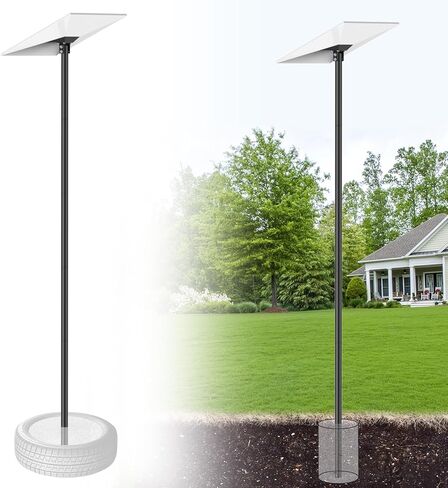 مجموعة تركيب Starlink Gen 3 Pole، 7.5FT Starlink Ground Pole Mount Gen 3 مع محول الأنابيب، مجموعة تركيب Starlink للفناء الخلفي في الهواء الطلق in Kuwait