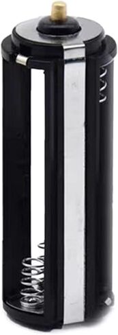 3A Positive And Same-Terminal Battery Holder, 18650 Tube, Black Cylindrical Box Storage Box in Saudi Arabia