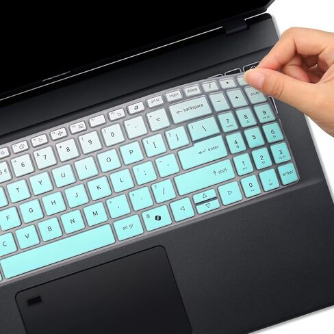 Keyboard Cover for Acer Aspire 15 A15-41/51/61M & Aspire Go 15 AG15-31P/42P/51P/71P & Aspire Vero 16 AV16-51P 58KU/7063/5641 AV16-51PT-74NR & Aspire 16 A16-51 Keyboard Cover Protector-Ombremint in Kuwait