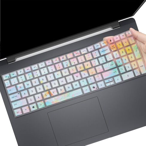 Keyboard Cover for 2025 Dell 16 Plus Laptop DB16250 DB16255 / 16 Plus 2-in-1 DB06250 / 16 DC16250 DC16251 16 inch Laptop Keyboard Skin Protector (NOT FIT Dell Pro 16/Pro 16 Plus/Pro Max 16)-Dazzle in Saudi Arabia
