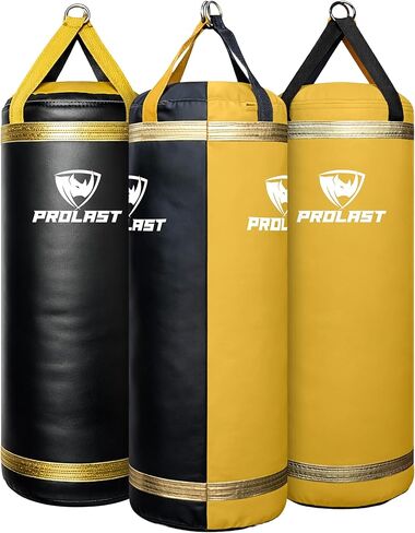 PROLAST 4Ft XL 135Lb حقيبة ركل ثقيلة للبالغين، الملاكمة، الفنون القتالية المختلطة، الفنون القتالية، الملاكمة التايلاندية، معدات تدريب القوة، شعار وحيد القرن in Kuwait