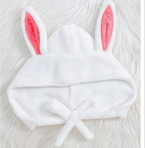 Bunny Costume Baby Girls Boys Romper Bunny Onesie Rabbit Hat Easter Outfit Toddler Animal Costume Infant in Saudi Arabia