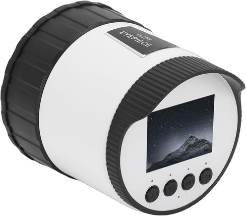 VBESTLIFE Digital Eyepiece Telescope Camera with 2K HD Video & WiFi, Telescope Microscope Accessory, 36-73mm Eyepiece Adapter, Live View Screen, App Control, (32GB) in Saudi Arabia