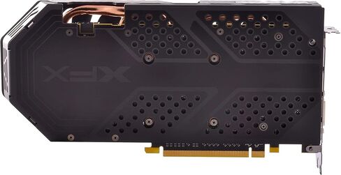XFX Radeon RX 580 GTS Black Edition 1425MHz OC+، 8GB GDDR5، VR Ready، Dual BIOS، 3xDP HDMI DVI، بطاقة رسومات AMD (RX-580P8DBD6) (متجددة) in Saudi Arabia