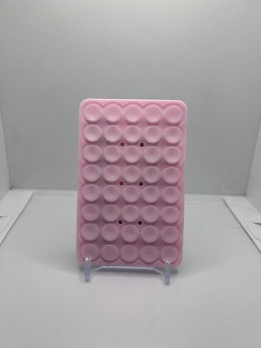 Seasonal Essentials Double Sided Silicone Phone Grip, Suction Cup Case for Social Media Videos and Car Mounts, Light Pink and Purple in Saudi Arabia