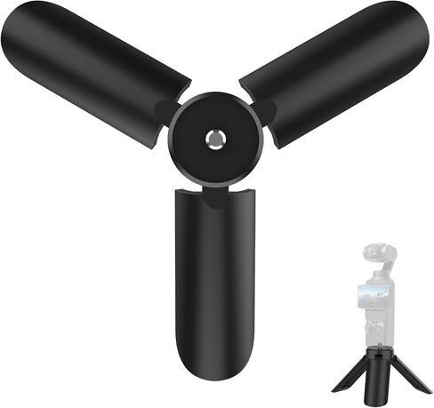 حامل ثلاثي صغير متوافق مع DJI OSMO Pocket 3، حامل جيب محمول ثابت، عصا سيلفي صغيرة محمولة للمكتب مع برغي 1/4 بوصة in Kuwait