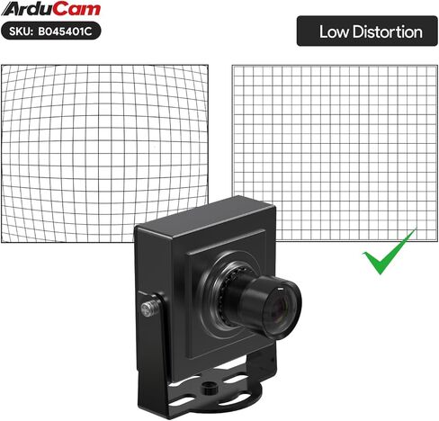 Arducam 5MP HDR USB Camera Module, 101°(D) Wide Angle UVC Webcam with M12 Lens for Windows, Linux, Android, and Mac OS in Saudi Arabia