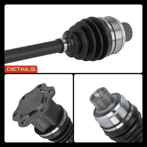 A-Premium CV Axle Shaft Assembly Compatible with Audi Q5 2011-2012 L4 2.0L, Front Left or Right, Replace# 8R0407271B, 8R0407271BX in Saudi Arabia