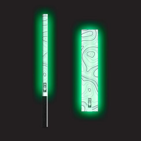 Bohning Glow in The Dark Topographical Arrow Wraps 13 Pack, 5.5", Small in Saudi Arabia
