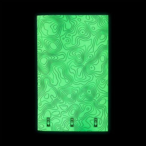 Bohning Glow in The Dark Topographical Arrow Wraps 13 Pack, 5.5", Small in Saudi Arabia