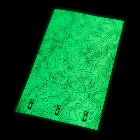 Bohning Glow in The Dark Topographical Arrow Wraps 13 Pack, 5.5", Small in Saudi Arabia