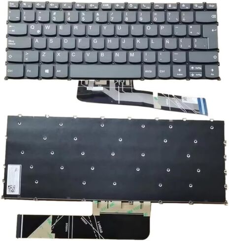 Replace Laptop Keyboard Spanish Latin for Lenovo IdeaPad 3-14ADA6 3-14ALC6 3-14ITL6 82KQ 82KT No Backlit in Saudi Arabia