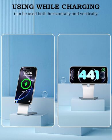 Magnetic Charger for iPhone 17/16,Magnetic Wireless Charging 20W USB C Block with 6FT Mag-Safe Charger Fast Wireless Charging Stand/Pad Compatible with iPhone 17/17 Air/17 Pro Max/16 Pro/15/14/13/12 in Kuwait