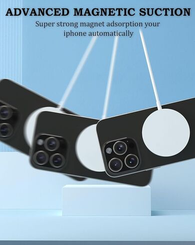 Magnetic Charger for iPhone 17/16,Magnetic Wireless Charging 20W USB C Block with 6FT Mag-Safe Charger Fast Wireless Charging Stand/Pad Compatible with iPhone 17/17 Air/17 Pro Max/16 Pro/15/14/13/12 in Kuwait