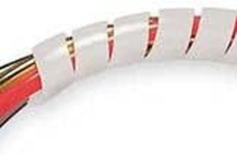 1" Clear Spiral Bundling Wrap-Around Sleeving - (10 ft. spool) in Saudi Arabia