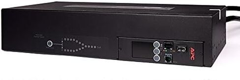 APC AP4453 Rack Automatic Transfer Switch - Redundant switch (rack-mountable) - AC 120 V - Ethernet 10/100, RS-232, USB - output connectors: 16 - 2U - in Saudi Arabia