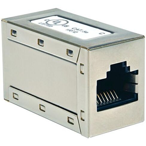 Tripp Lite (N032-001) White Cat5e RJ45 F/F Straight Through Modular In-line Coupler in Saudi Arabia
