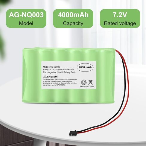 بطارية Futurebatt DSC IMPASSA 9057 لـ ADT DSC IMPASSA 9057 SCW9055 SCW9057 BH7236-SS 17000145 17000152 لوحة التحكم في إنذار نظام أمان المنزل اللاسلكي in Saudi Arabia