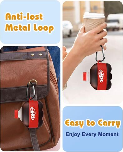 Joyleop لـ Airpods Pro 3 Case - لطيف مضحك للنساء والبنات والأطفال جرلي 3D Kawaii Cola تصميم الرسوم المتحركة لينة سيليكون حالة وقائية لAirpods Pro الجيل الثالث 2025 غطاء مع سلسلة المفاتيح in Kuwait
