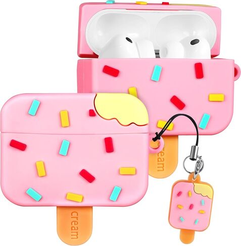 Joyleop لـ Airpods Pro 3 Case - لطيف مضحك للنساء والبنات والأطفال جرلي 3D Kawaii Cola تصميم الرسوم المتحركة لينة سيليكون حالة وقائية لAirpods Pro الجيل الثالث 2025 غطاء مع سلسلة المفاتيح in Kuwait