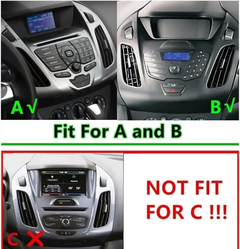 4G+64G Double Din Car Stereo for Ford Transit Connect 2014-2018 with Wireless CarPlay Android Auto, 9.7" HD Touch Screen Android 13 Car Audio Receiver Supports GPS Navi WiFi Bluetooth Backup Camera in Saudi Arabia