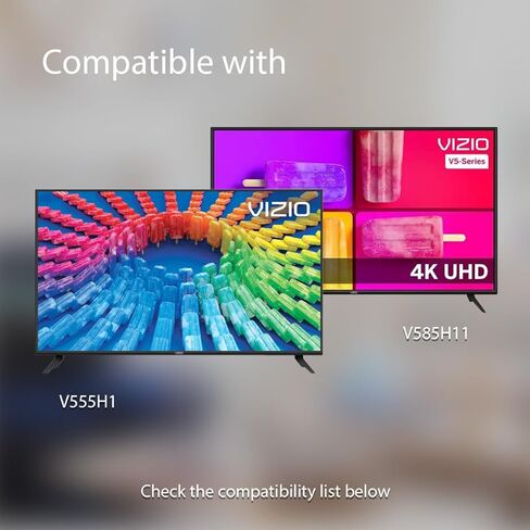 Ceybo OEM Replacement TV Base Stand Model P34T358201101A for VIZIOSmart Tv Series V Compatible with V555H1, V555-H1, V585H11, V585-H11, V555-J01,V505-J01 Screws Included in Saudi Arabia