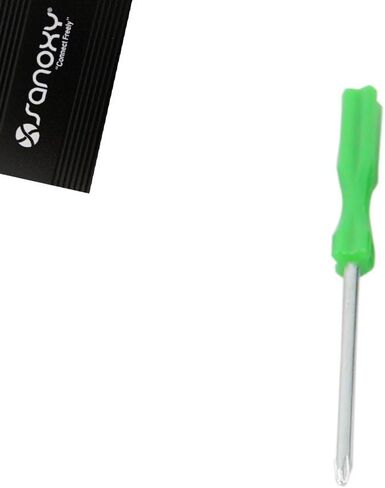 حافظة SANOXY USB 2.0 خارجية مقاس 2.5 بوصة لأجهزة الكمبيوتر المحمول وأجهزة الكمبيوتر الشخصية وأجهزة Mac (SATA باللون الأسود) in Saudi Arabia