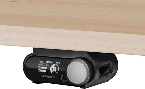 حامل BRAINWAVZ أسفل المكتب لمحطة القاعدة اللاسلكية SteelSeries Arctis Nova Pro - ملاءمة آمنة، سهلة التركيب باستخدام براغي أو شريط VHB - إعداد ألعاب نظيف ومنظم (UM01) in Saudi Arabia