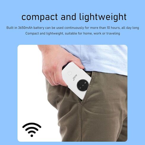 Estink 4G LTE Mobile Hotspot، 4G LTE USB مودم واي فاي محمول عالي السرعة 300 ميجابت في الثانية يدعم 10 أجهزة مع بطارية 3650 مللي أمبير في الساعة للسفر والمكتب المنزلي in Saudi Arabia