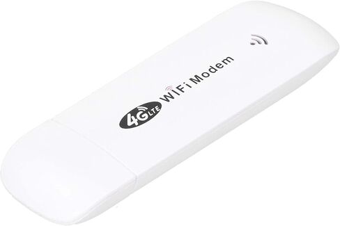 Drfeify 4G LTE WiFi Modem Dongle جهاز توجيه لاسلكي صغير مناسب لواي فاي السيارة مع فتحة بطاقة SIM، يدعم 150 ميجابايت في الثانية لنظام التشغيل WindowsAndroidLinux، مؤشر LED للمشاركة in Saudi Arabia