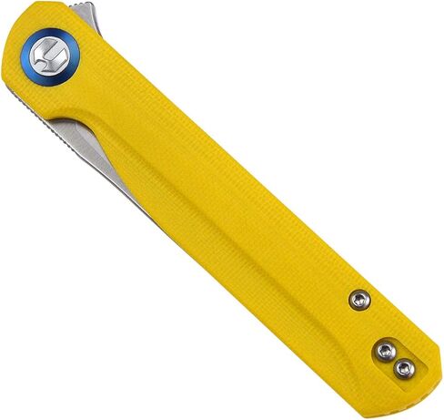 Harnds Wind Pocket Knife Flipper 14C28N Steel G10 Handle Folding Knife Ball Bearing with 2-Position Clip for Camping Survival and EDC in Saudi Arabia
