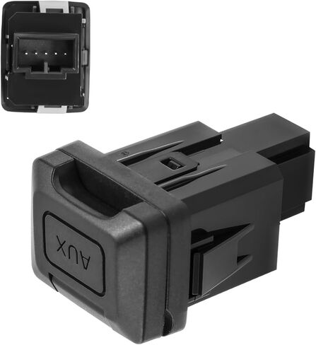 86190-02010 ترقية محول مقبس مساعد Aux Port Input لـ 2007-2013 Tundra/Sequoia، 2009-2013 Corolla، 2009-2011 Tacoma، 2009-2010 RAV4، 2010 Highlander، 2008-2010 Avalon in Kuwait