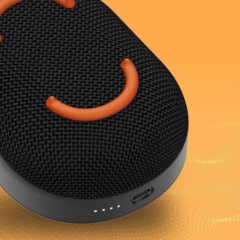 مكبر صوت بلوتوث لاسلكي سكل كاندي كيلو XT - مكبر صوت بلوتوث صغير مقاوم للماء بدرجة IPX7 مع بطارية تدوم 24 ساعة، ومشعاع سلبي ينطلق نحو الأسفل، وإقران لاسلكي حقيقي - مثالي للاستخدام في الهواء الطلق (أسود) in Kuwait